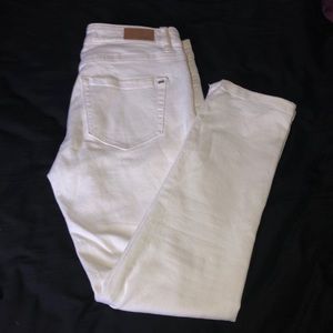 White High Waisted Jeggings